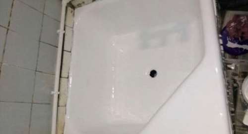 Ремонт поддона душевой кабины | Щербинка